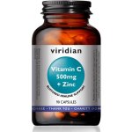 Viridian Vitamin C 500 mg + Zinc 90 kapslí – Hledejceny.cz