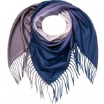 Biju Dámský hřejivý šátek šedo-modrý 7200800-3 – Zboží Dáma