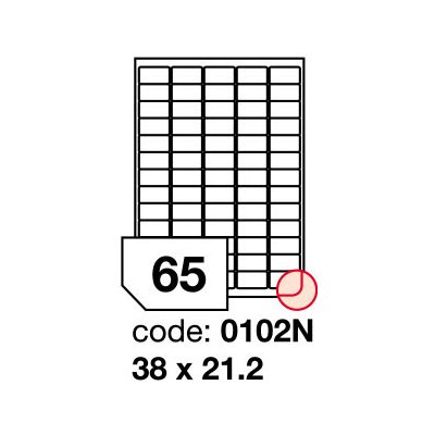 Rayfilm R0103.0102ND neprůhledné krycí etikety 38x21,2mm 300 listů – Zbozi.Blesk.cz