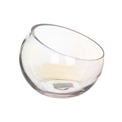 Váza sklo perleť dekorační 14,5x14,5x11,5 cm – Hledejceny.cz