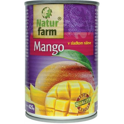 Natur farm Mango kompot 425 g – Zboží Mobilmania