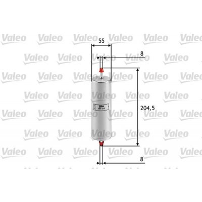 VALEO Palivový filtr 587015 – Zboží Mobilmania