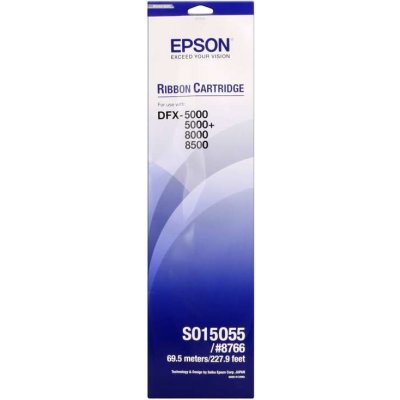 Epson barvicí páska čená S015055 pro DFX-5000/5000+/8000/8500 (#8766) C13S015055