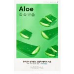 Missha Airy Fit Sheet Mask Aloe plátýnková maska s výtažkem aloe vera 19 g – Zboží Dáma