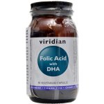 Viridian Folic Acid with DHA Kyselina listová s DHA 90 kapslí – Hledejceny.cz