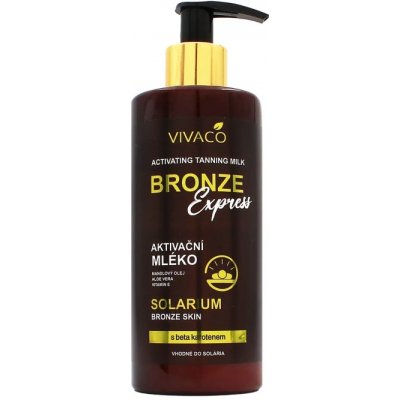 Vivaco Bronze Express aktivační mléko do solária 300 ml – Zboží Dáma
