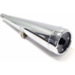 EMGO koncovka výfuku / tlumič chromovaný HONDA CX 500 78-79 levý (18330-415-023) (replika originálu) (80-84072) | Zboží Auto