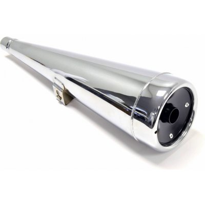 EMGO koncovka výfuku / tlumič chromovaný HONDA CX 500 78-79 levý (18330-415-023) (replika originálu) (80-84072) | Zboží Auto