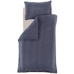 TRÄUMELAND povlečení mušelín Gots Blau modrá 100 x 135 cm 40 x 60 cm – Sleviste.cz