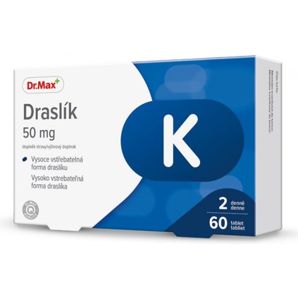 Doplněk stravy Dr.Max Draslík 60 tablet