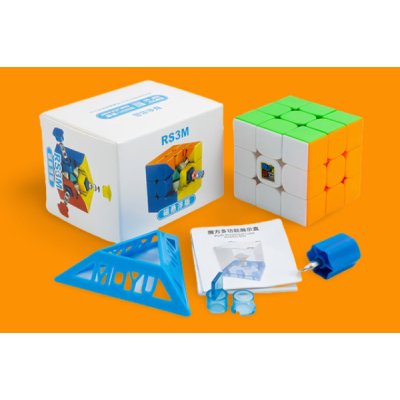 Kostka 3x3x3 MoYu RS3 MAGLEV Magnetic Stickerless – Zboží Mobilmania