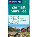 Zermatt, Saas-Fee 1:40.000 117 NKOM