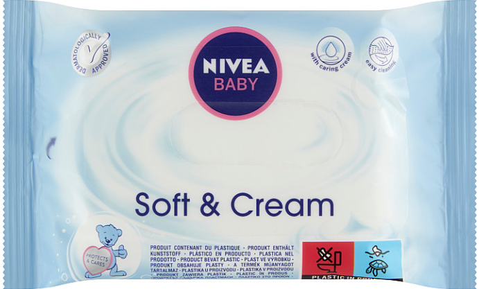 Nivea Baby Soft & Cream vlhčené ubrousky 20 ks od 34 Kč - Heureka.cz