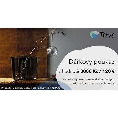 Vánoční dárkový poukaz na 3000 Kč – Hledejceny.cz