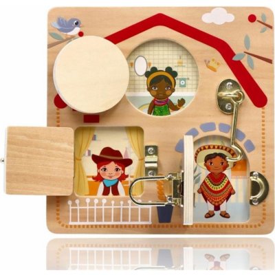 Adam Toys vzdělávací tabule se zámky Děti světa – Hledejceny.cz