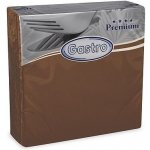 Wimex ubrousky Premium hnědé 50ks 40x40cm – Hledejceny.cz