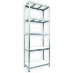 Biedrax Regál 35 x 75 x 240 cm 5 polic pozink – Hledejceny.cz
