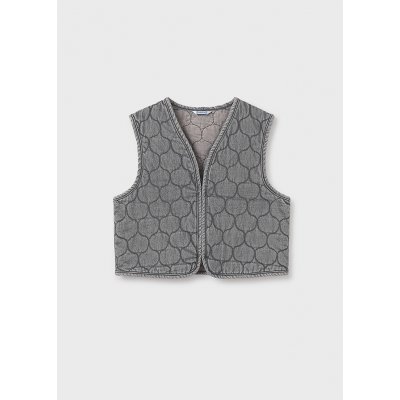 Mayoral vesta riflová s prošíváním šedá – Hledejceny.cz