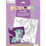 Avenue Mandarine Kreativní sada Graffy Paint jednorožec – Hledejceny.cz