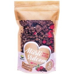 TOPNATUR Müsli srdcem Malina&Belg.čokoláda 250g