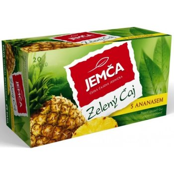 Jemča Zelený čaj s vůní ananasu 20 x 1,5 g