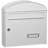 Poštovní schránka Poštovní schránka Mars 6322 - 380x389x120mm, pozinkovaný plech, bílá, kulatá (6322B)