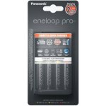 Panasonic Eneloop Charger BQ-CC55 + 4 x R6/AA Eneloop PRO 2500mAh BK-3HCDE K-KJ55HCD40E – Zboží Živě