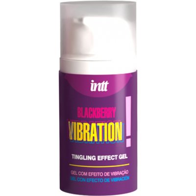 intt Vibration Black berry Stimulační gel 15 ml – Hledejceny.cz