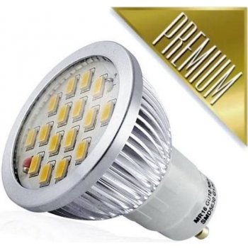 Ledspace LED žárovka 5,8W 15xSMD5630 GU10 500lm CCD studená bílá