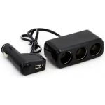 AMIO Roztrojka autozapalovače + USB SOC2