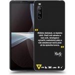 Pouzdro Picasee silikonové Sony Xperia 10 III - Kazma - MŮŽETE DOKÁZAT, CO BUDETE CHTÍT černé – Hledejceny.cz