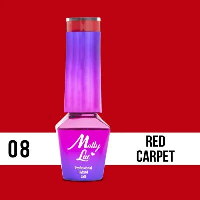 Molly Lac UV/LED gel lak Glamour Woman Red Carpet 08 10 ml