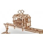 Ugears 3D mechanické puzzle Tramvaj s kolejemi 154 ks – Zbozi.Blesk.cz