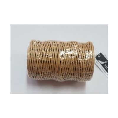 Provázek papírový s drátkem kraftový A0331-22 – Zboží Dáma