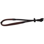 QHP Otěže Rubber Soft hnědé – Zboží Dáma