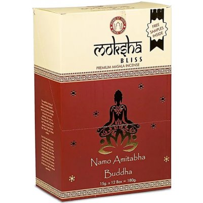 Song of India Vonné tyčinky Organic Masala Moksha Bliss 15 g