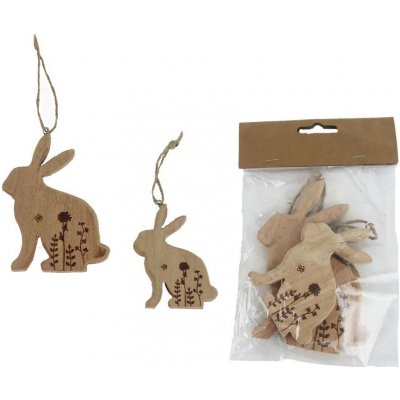 Velikonoční zajíc, 2 ks D7065 – Zboží Dáma