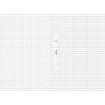 Filofax Poznámkový papír, čtverečkovaný, bílý náplň kapesních diářů formát A7 20 listů – Zboží Dáma