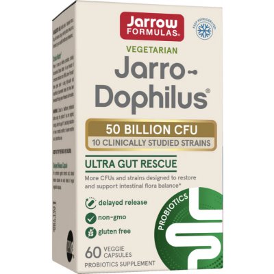 Jarrow Formulas Jarro-Dophilus Ultra 50 miliard 10 probiotických kmenů 60 rostlinných kapslí – Hledejceny.cz