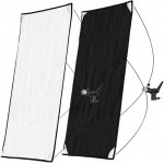 Phototools Odrazný stínící panel 70x90cm bílo černý, rychlorozkládací – Zboží Živě