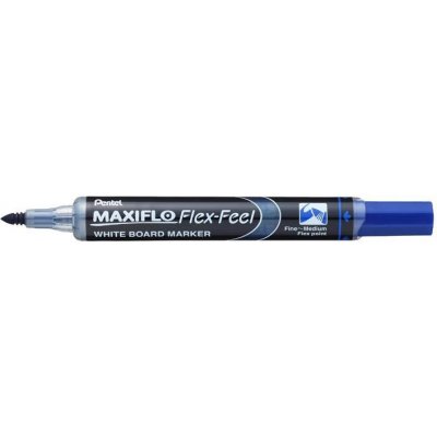 Popisovač na bílé tabule Pentel Maxiflo Flex-Feel - modrý – Zboží Mobilmania