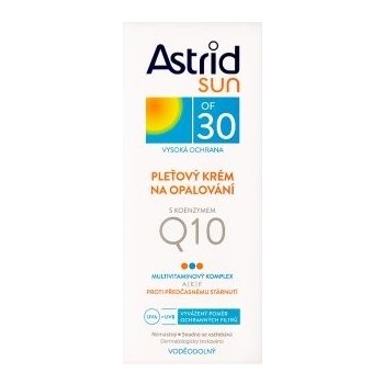 Astrid Sun Face pleťový krém na opalování s koenzymem Q10 SPF30 75 ml