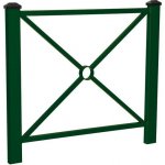 Procity Zábradlí Pagode 1080 mm zelená RAL6005