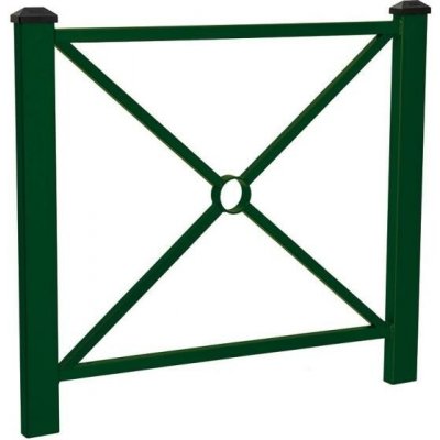 Procity Zábradlí Pagode 1080 mm zelená RAL6005 – Hledejceny.cz