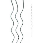 Igotrend Tyč spirálová k rajčatům hliník 1 x 120 cm set 4 ks 73825 – Hledejceny.cz