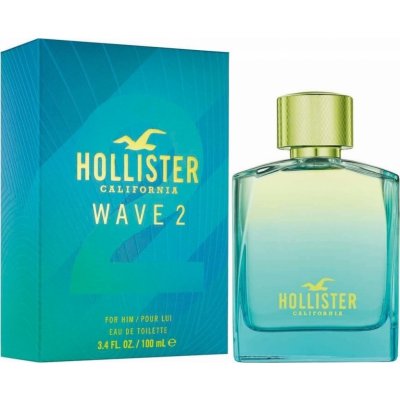 Hollister Wave 2 toaletní voda pánská 100 ml – Zboží Mobilmania