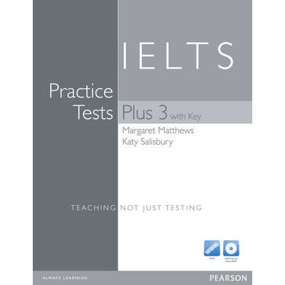 IELTS Practice Tests Plus 3 with Answer Key and Audio CD – Zbozi.Blesk.cz