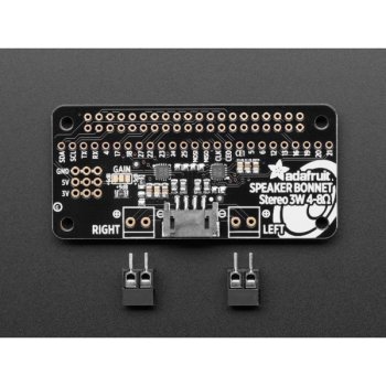 Adafruit I2S 3W Stereo Bonnet pro Raspberry Pi