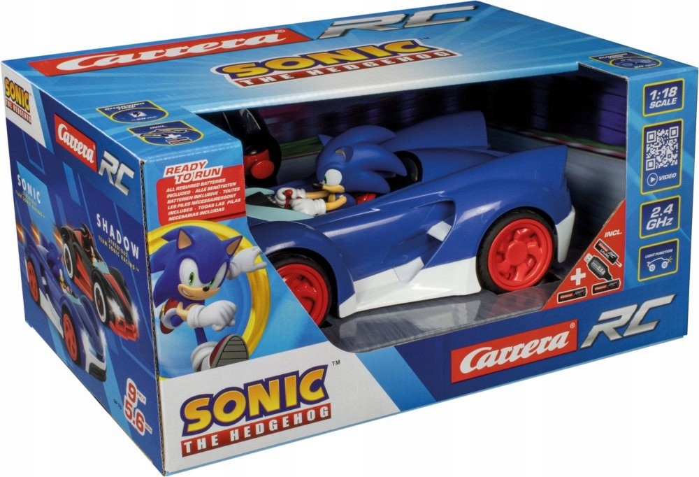 RC auto Carrera 201061 Sonic Team Racing RTR 2.4GHz 1:18