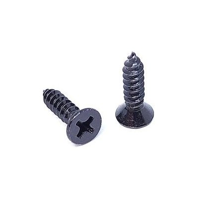 Šroub do plechu se zápustnou hlavou a PH drážkou, DIN 7982C, zinek černý 3,9 x 13 - hobby balení, balení 1 ks – Hledejceny.cz